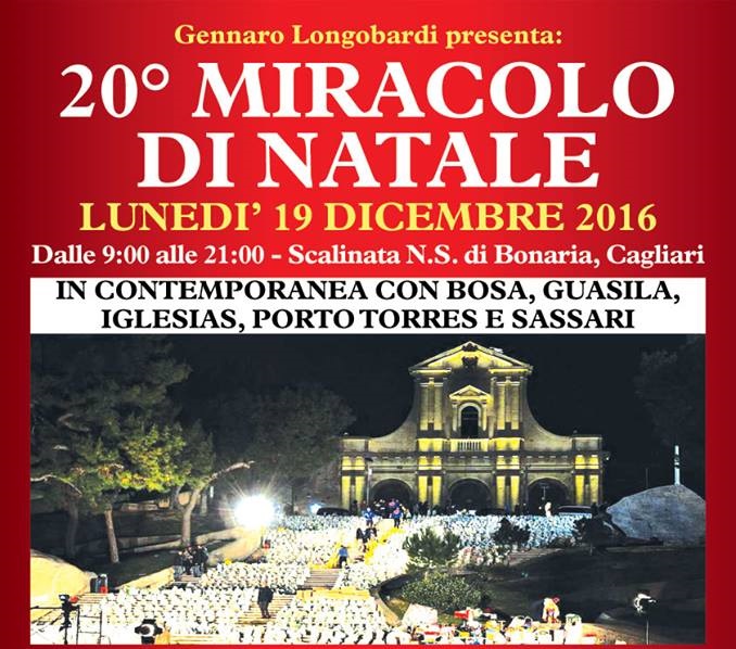 miracolo Radio Fusion aderisce al miracolo di Natale - Raccolta in corso presso la fiera natale di Cagliari