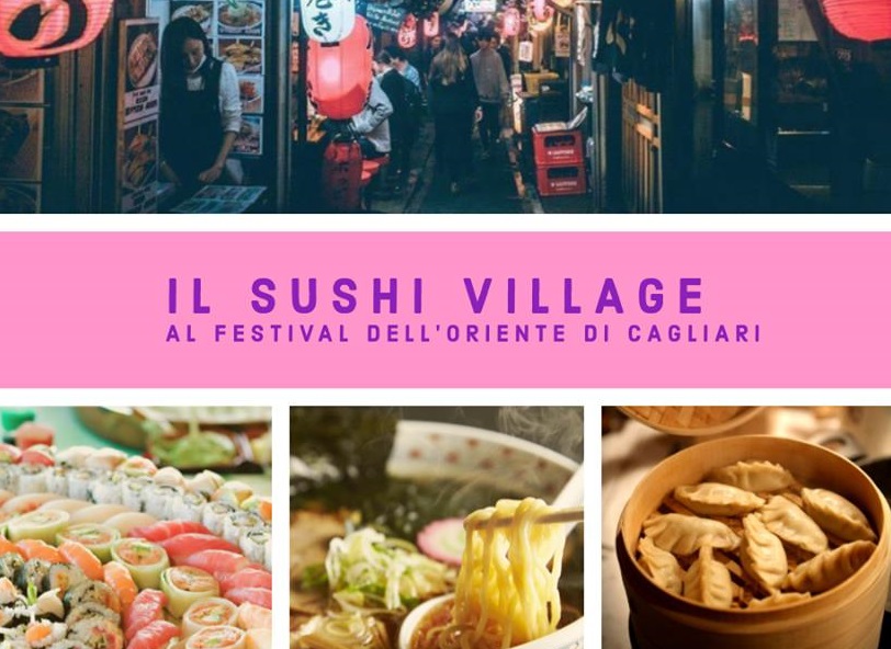 sushivillage Arriva il Sushi Village al Festival dell’Oriente di Cagliari - 20-21-22 Settembre presso la Fiera