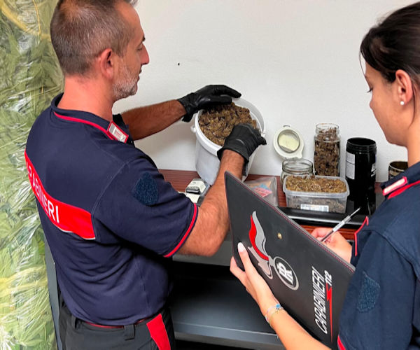 marjuana carabinieri