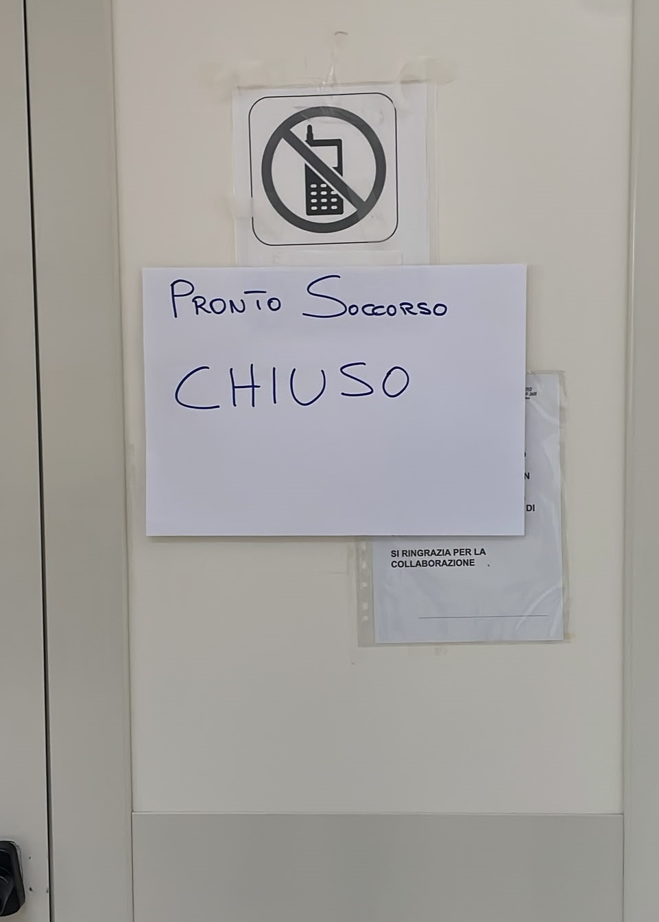 prontosoccorsochiuso