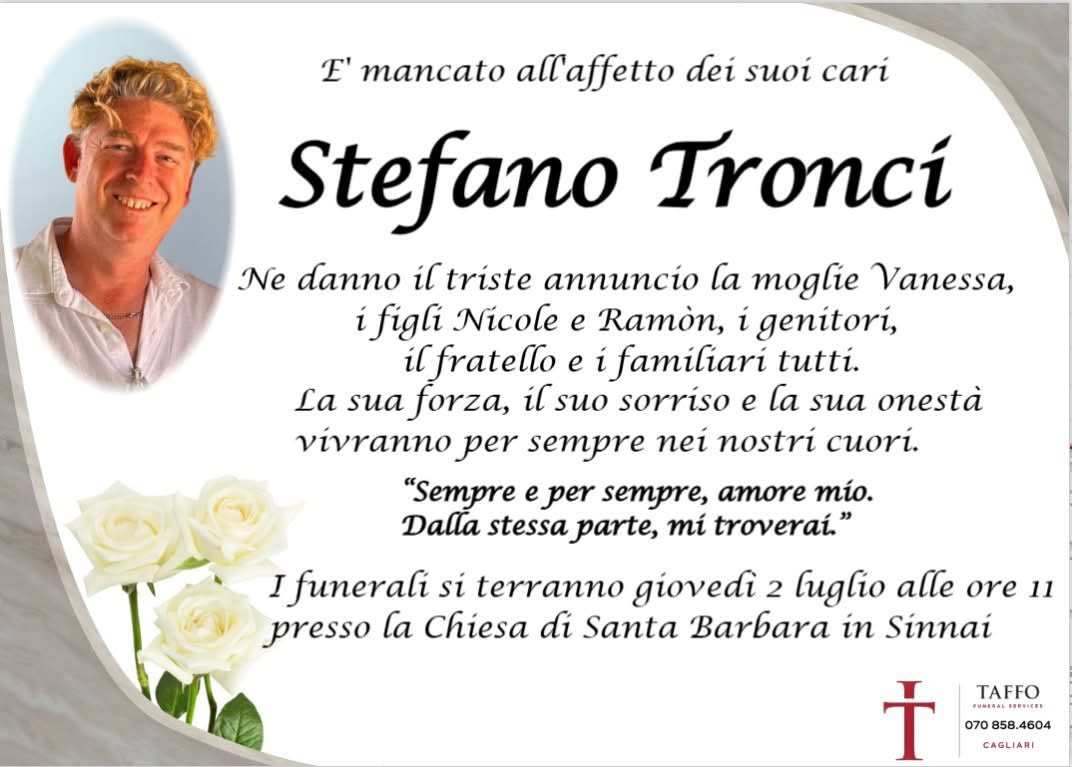stefanotroncifunerali